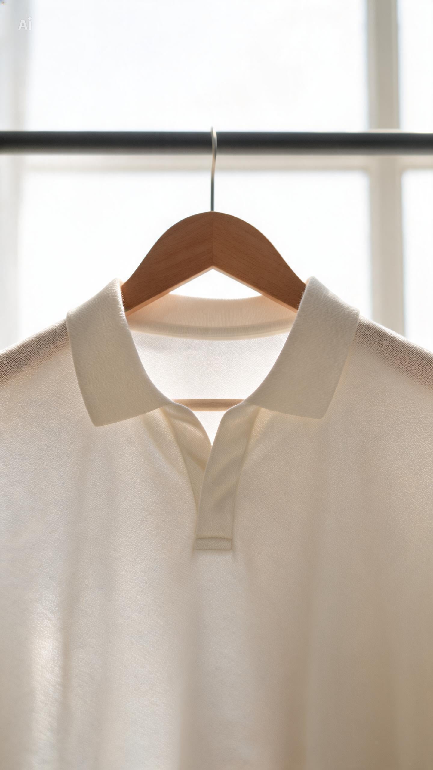 Men's Co-ord Set — Cream Shirt & Light Camel Trouser